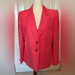 J Crew Linen blazer 14